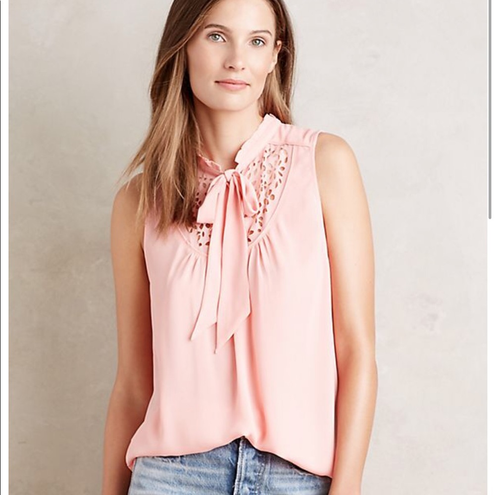 Anthropologie Maeve sleeveless blouse. Size 4